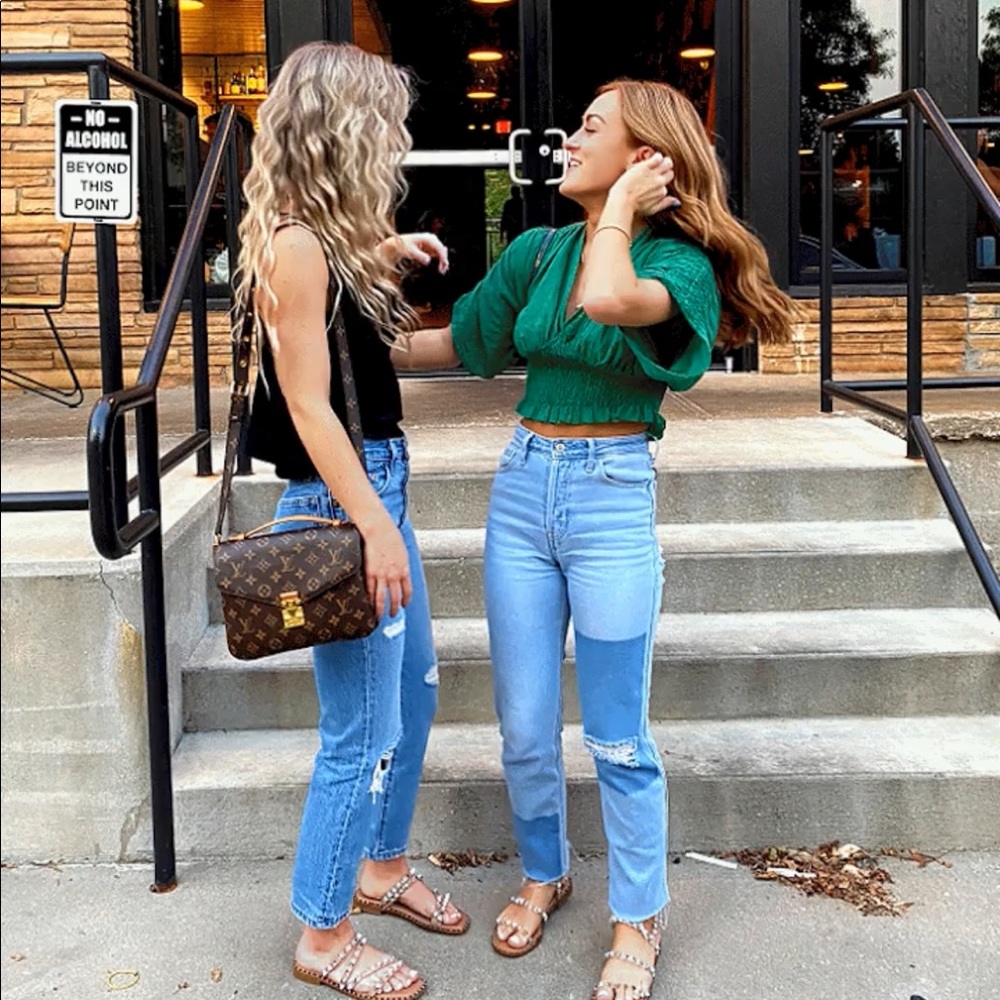 Green Crop Top